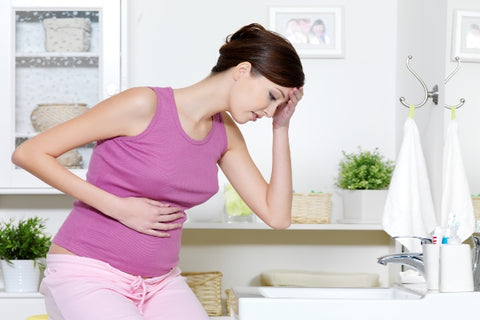 dolores menstruales o síntomas de embarazo