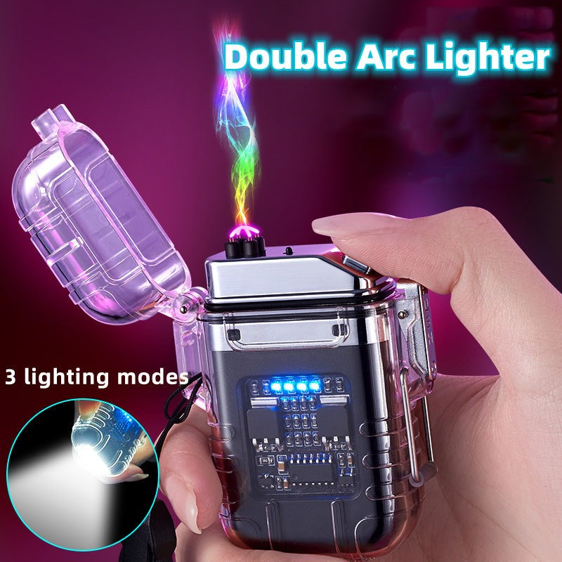 Waterproof Windproof Outdoor Electronic Cigarette Lighter - One Shopee 