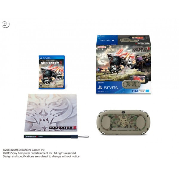 Sony Playstation Vita God Eater 2 Fenrir Edition Pchj Playar Game