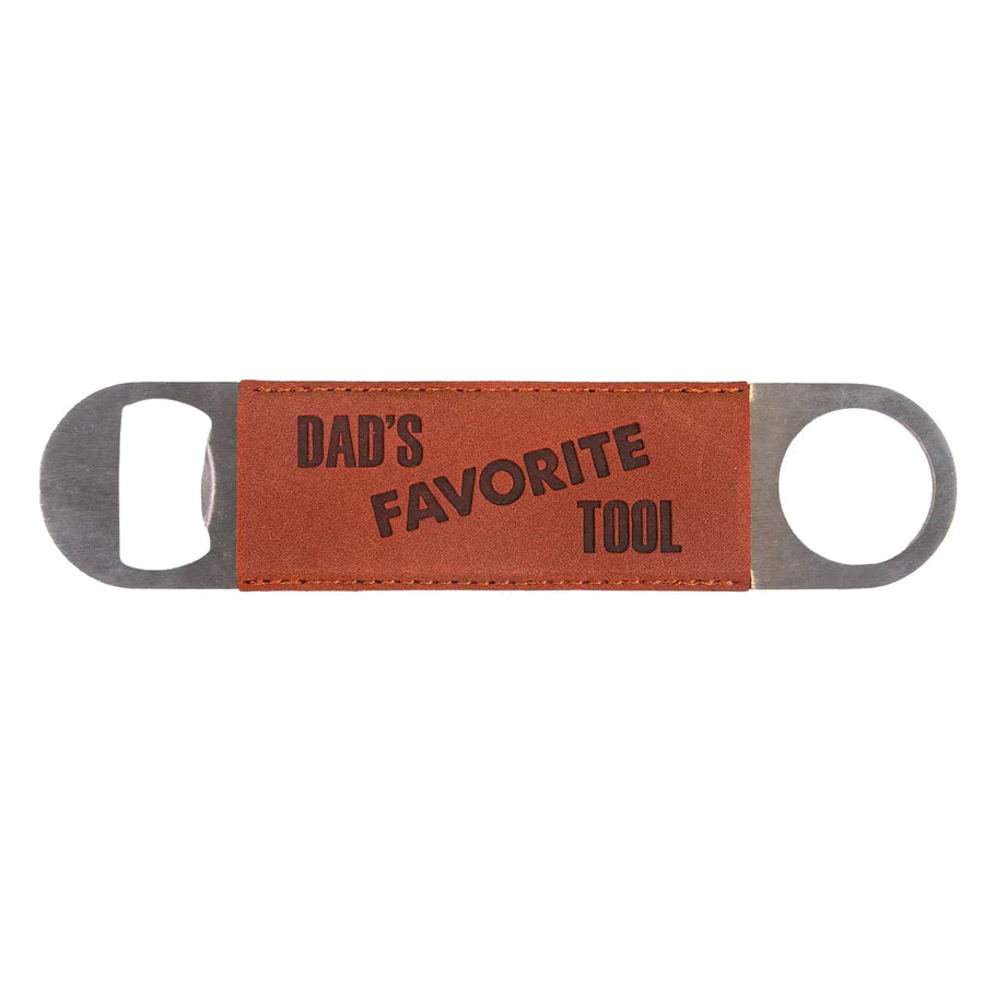 Dad's favorite Tool Leather Bottle Opener