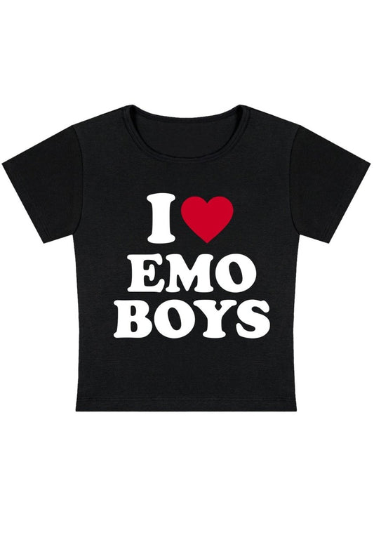 I Love Emo Boys Shirt Emo Clothing Emo Gifts T Shirt for -  Israel