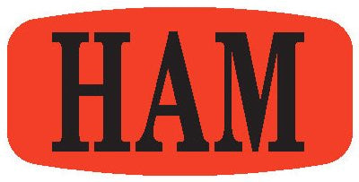 Ham DayGlo Labels