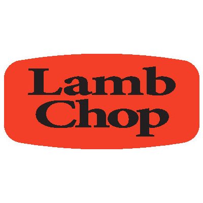 Lamb Chop DayGlo Label