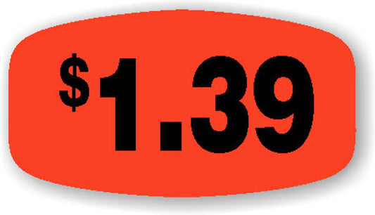 $2.29 DayGlo Price Labels, $2.29 Price Stickers 1000/Roll – ScaleLabels.com