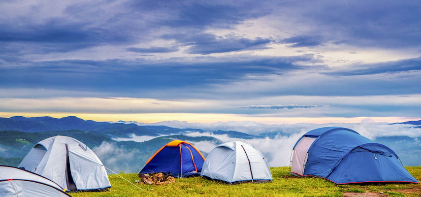campsite-tents