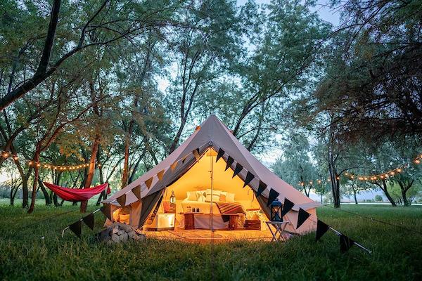 tent-in-the-woods
