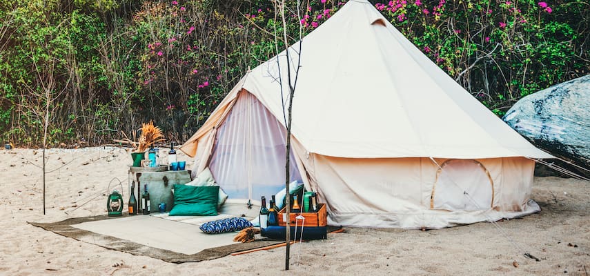 tent-setup