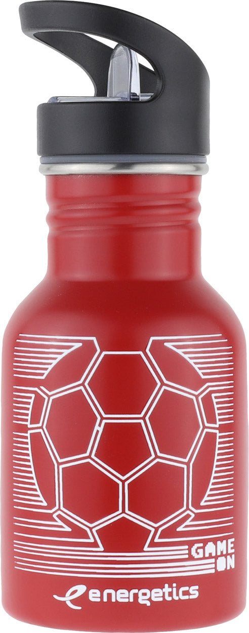 Energetics Metal Bottle Drikkedunk, 400 Ml Unisex 0.4l Rød