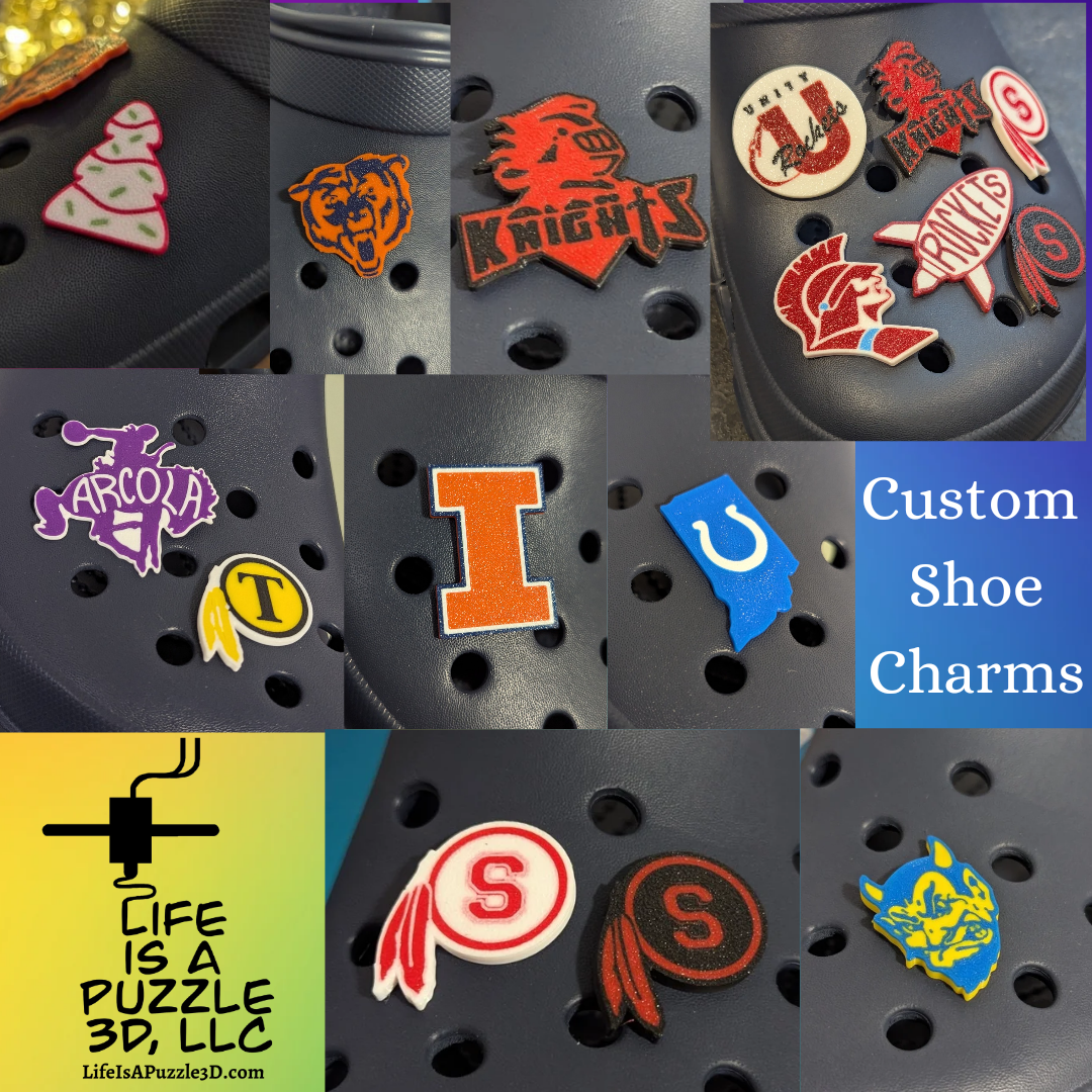 Custom Team Shoe Charms