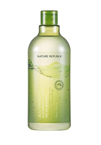 Nature Republic's Jeju Sparkling Cleansing Water
