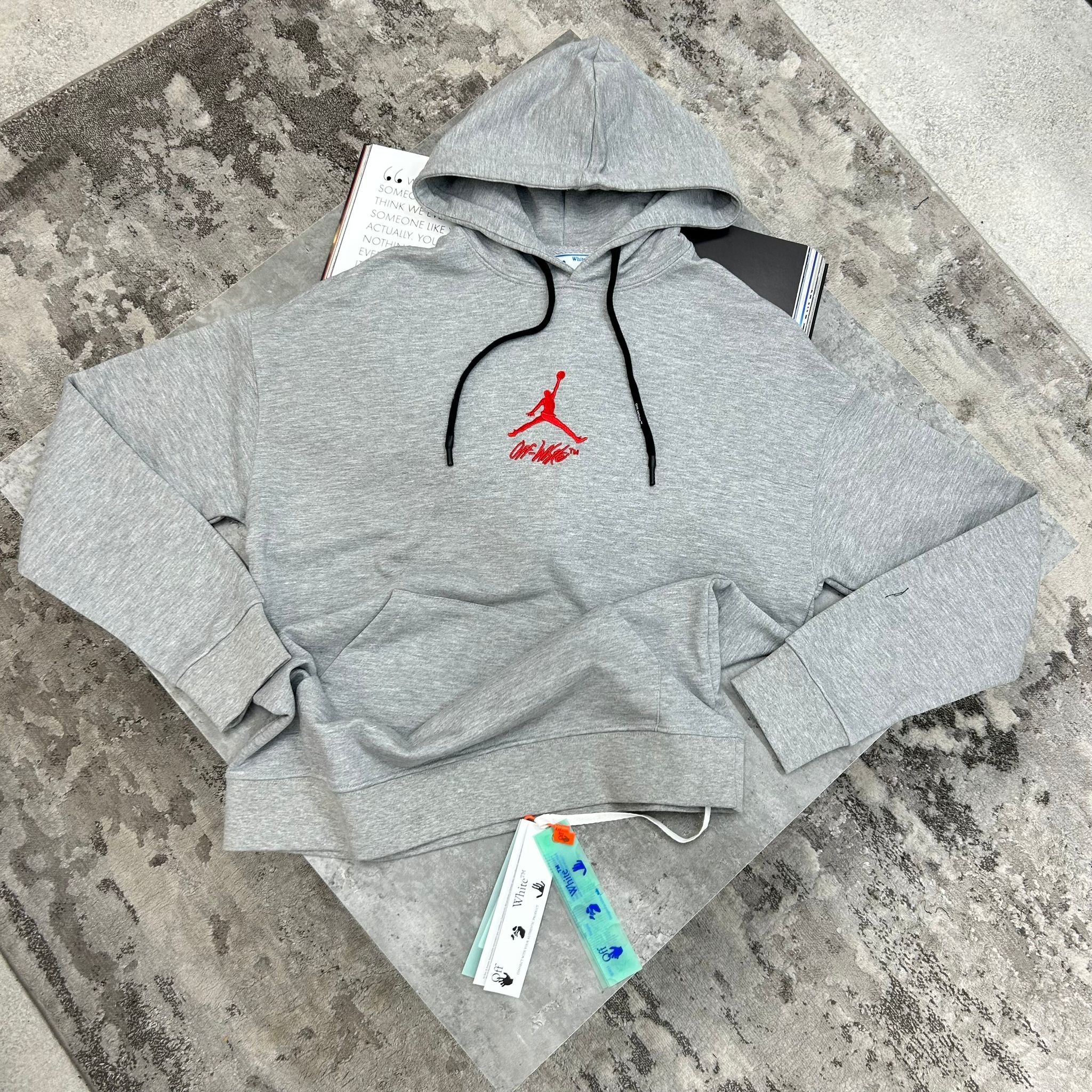 OFF-WHITE X AIR JORDAN - HOODIE - BLACK