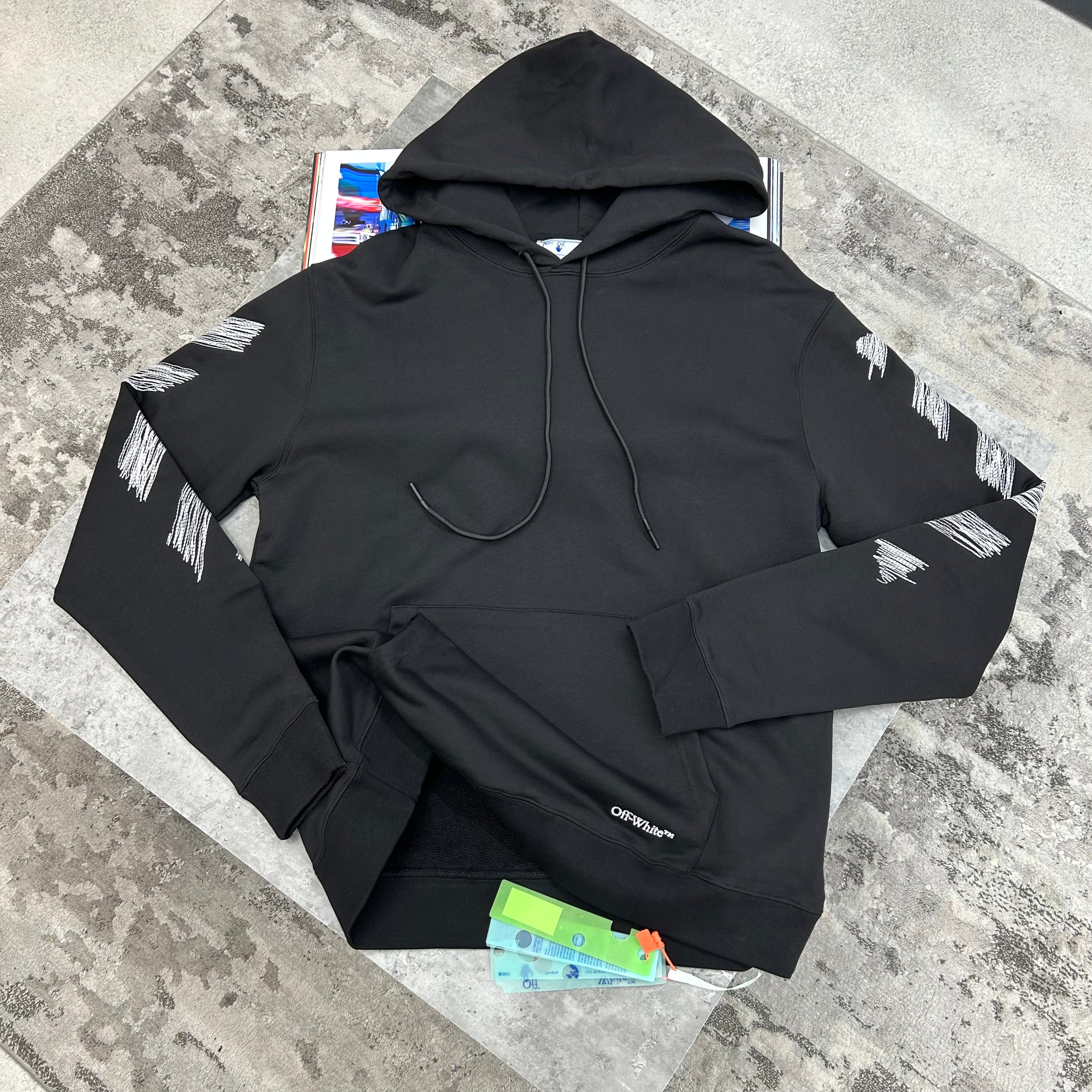 Air Jordan Off-White Hoodie "Black"