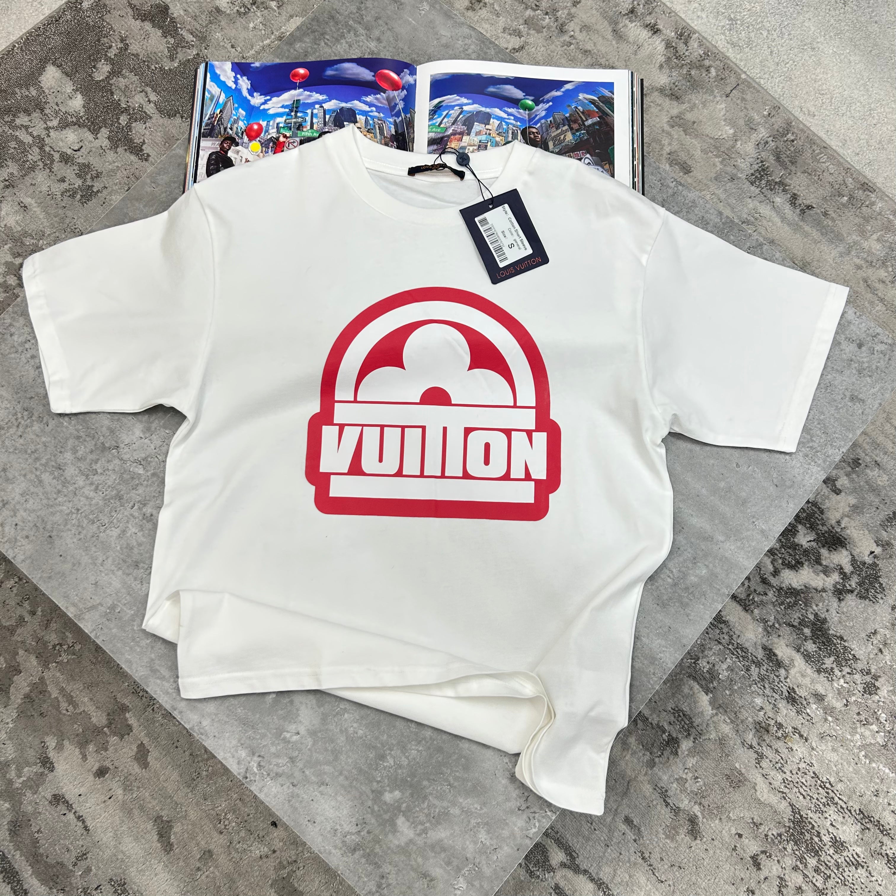 LOUIS VUITTON POLO T-SHIRT RED