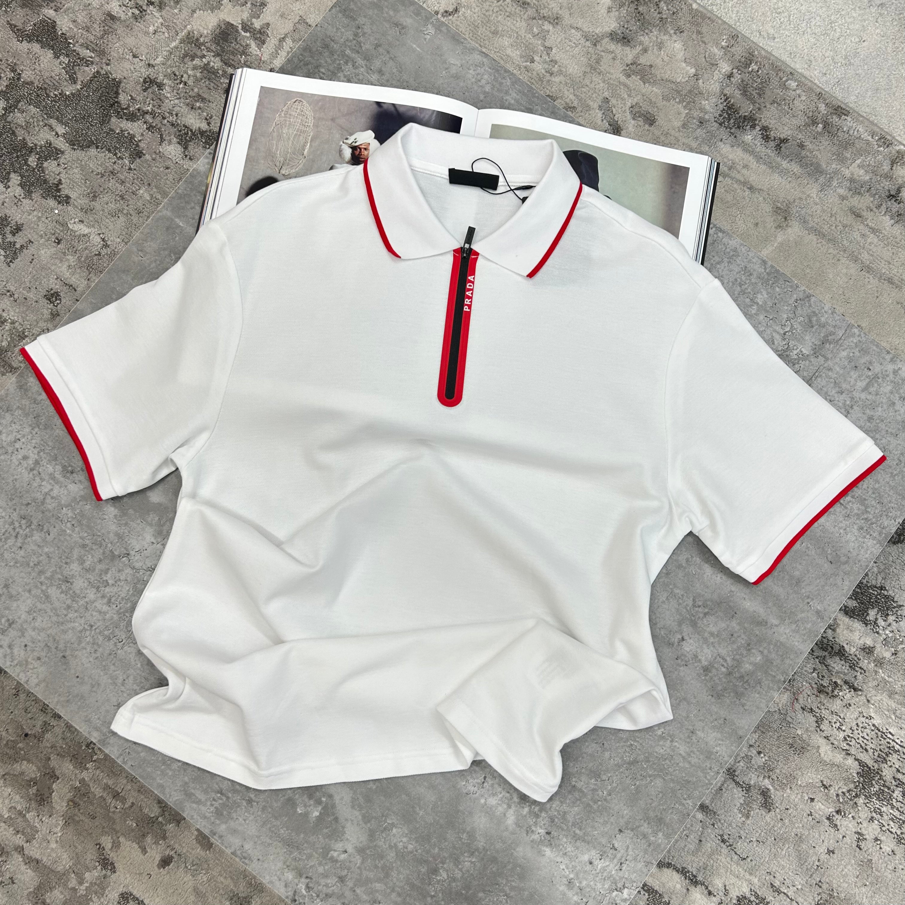 Louis Vuitton Luxury Brand White Polo Shirt For Men