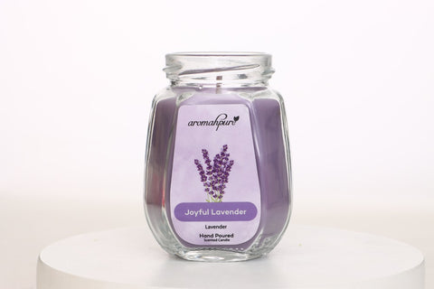 Joyful Lavender Octa Jar Candle