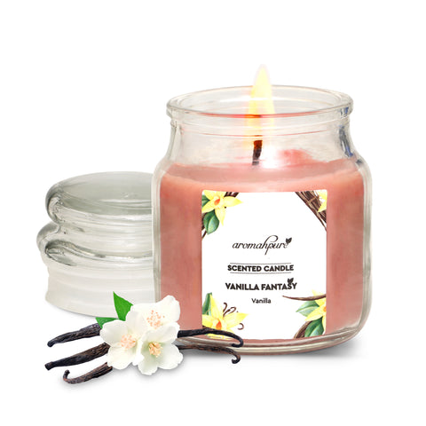 Vanilla Fantasy: Scented Candles for Bedroom