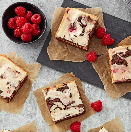 Raspberry Cheesecake Brownie