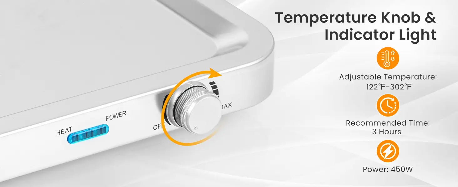2-in-1 Electric Warming Tray with Temperature Control, 8 Quart Food Warmer with Stainless Steel Trays for Buffet and Parties