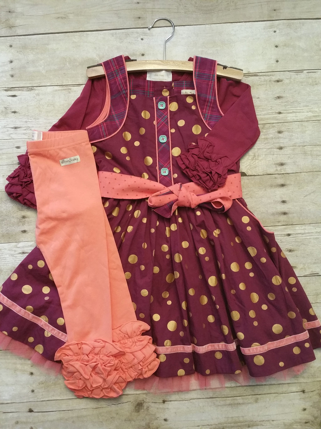 matilda jane maroon dress