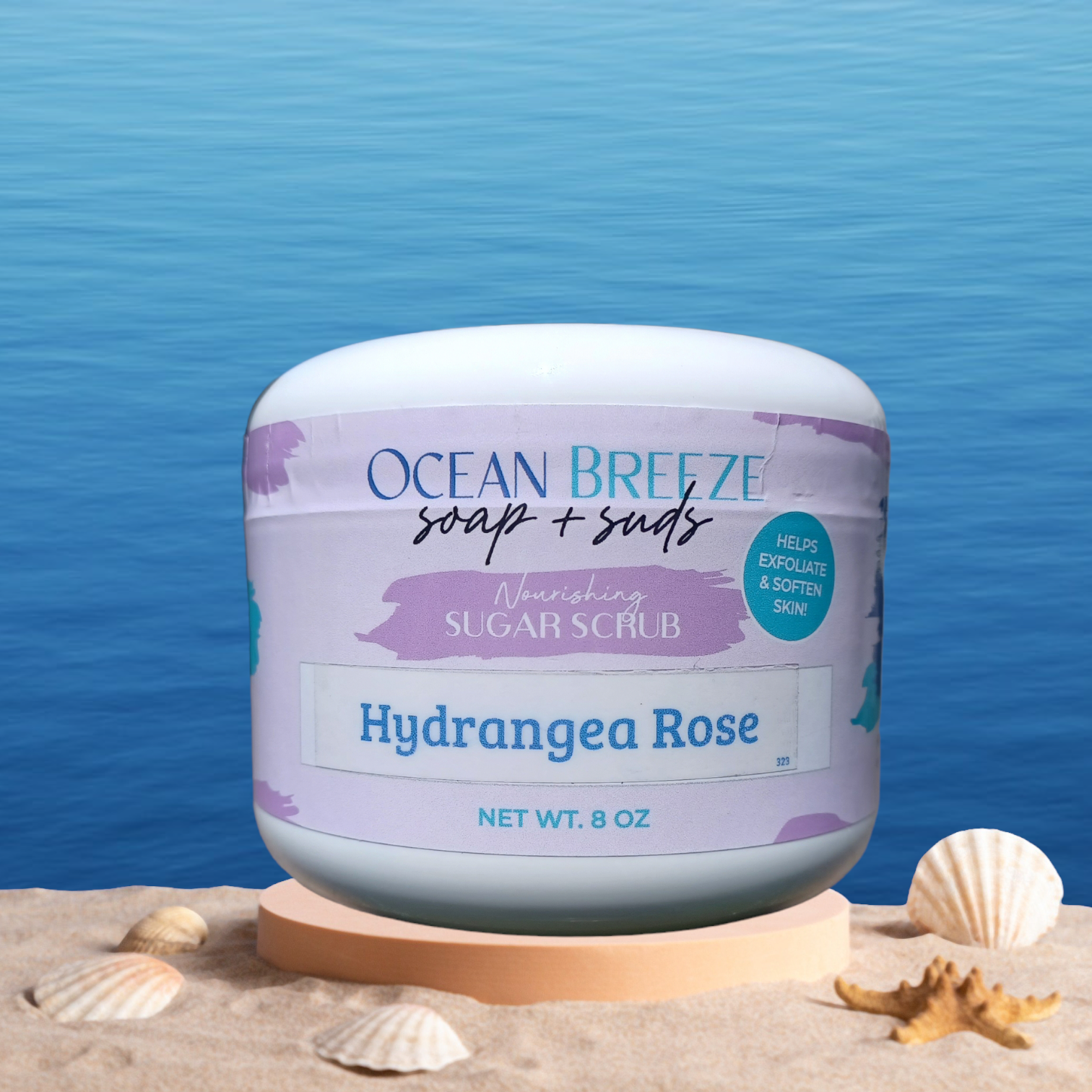 Hydrangea Rose Sugar Scrub