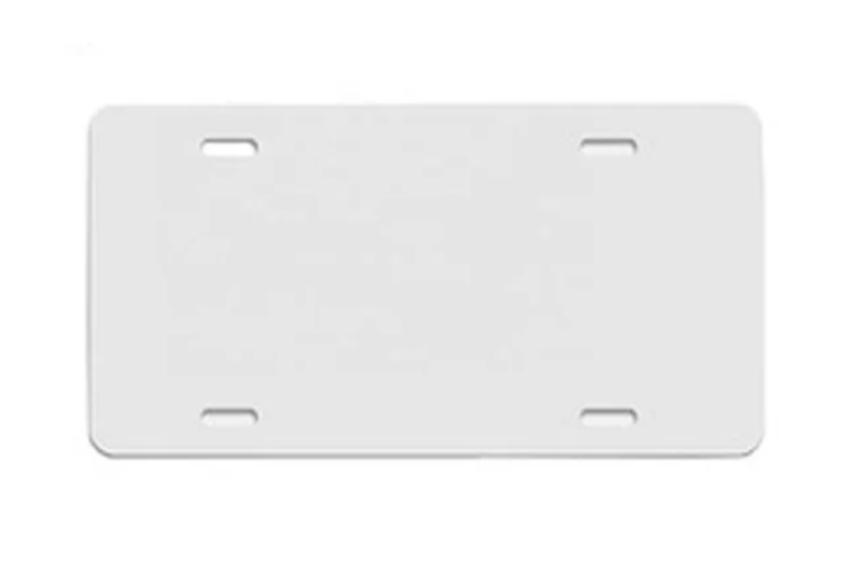 READY TO SHIP - Aluminum Car License Plate Sublimation Blank - Set