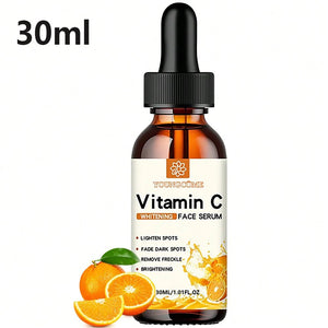 Vitamin C Facial Essence Contains Hyaluronic Acid Dark Spot Remover Moisturizing Repair Anti-aging Essence Facial Skin Care 30ml - Tatana Beauty