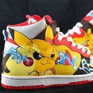 Pikachu Custom Nike Dunks