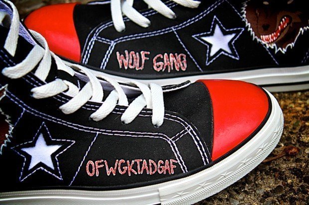 Odd Future Custom Converse shoes