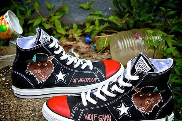 Odd Future Custom Converse shoes
