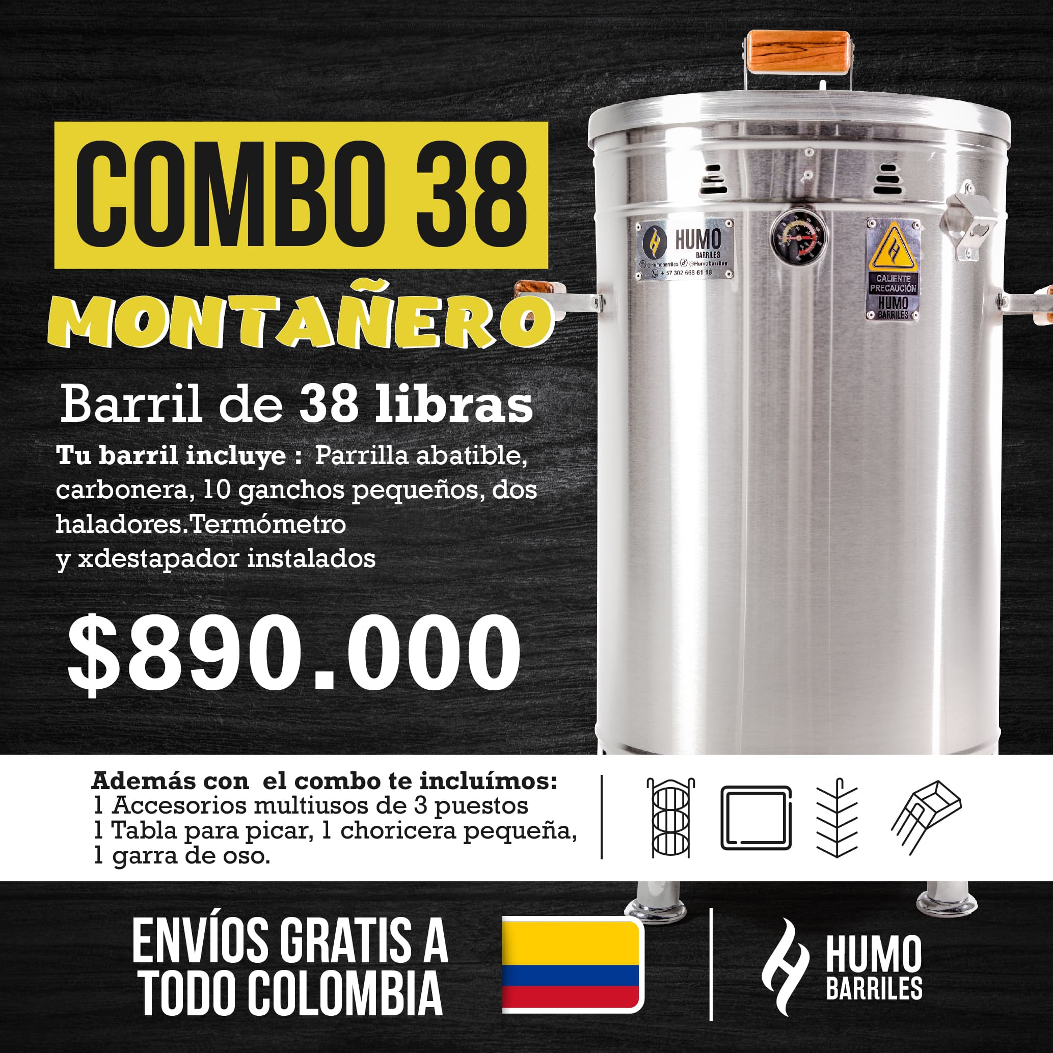 Combo 38 Montañero