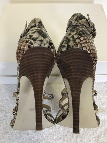 guess snakeskin heels