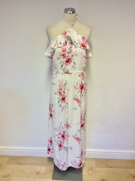 floral maxi dress size 18