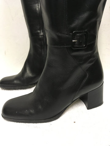 Hard Hearted Harlot Rubino Brown Leather Ankle Boots Size 3.5/36 ...