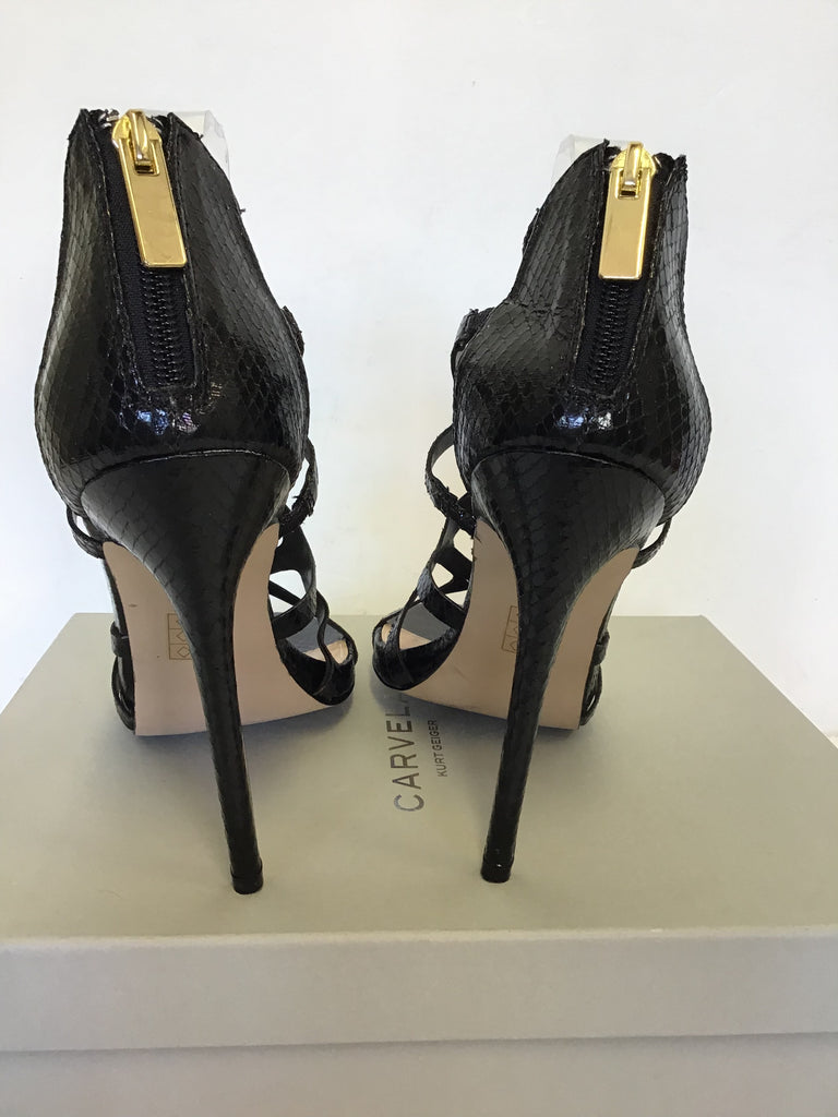 BRAND NEW CARVELA BLACK STRAPPY OCCASION HEELS SIZE 7/40 – Whispers ...