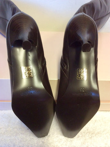 DKNY Black Peeptoe Velcro Strap Flat Shoes Size 5/38 – Whispers Dress ...