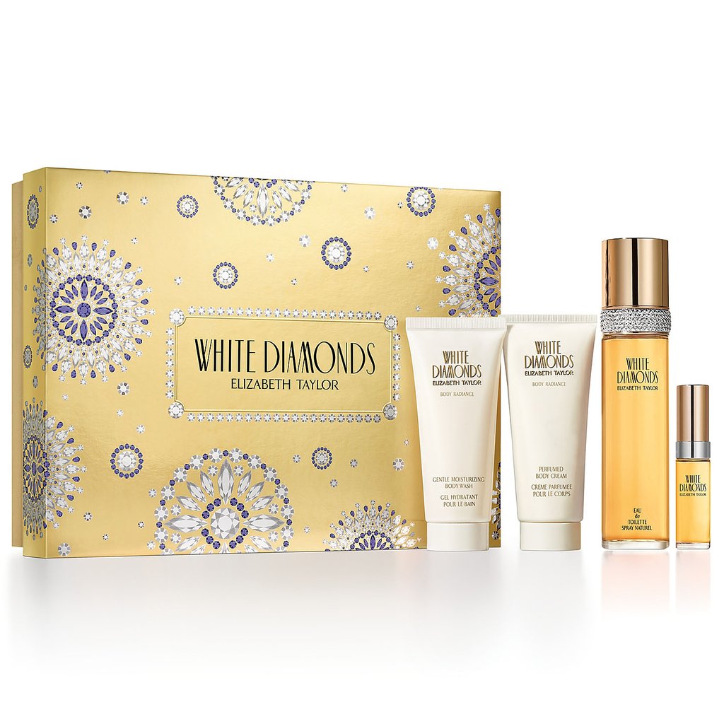 white diamond gift sets elizabeth taylor