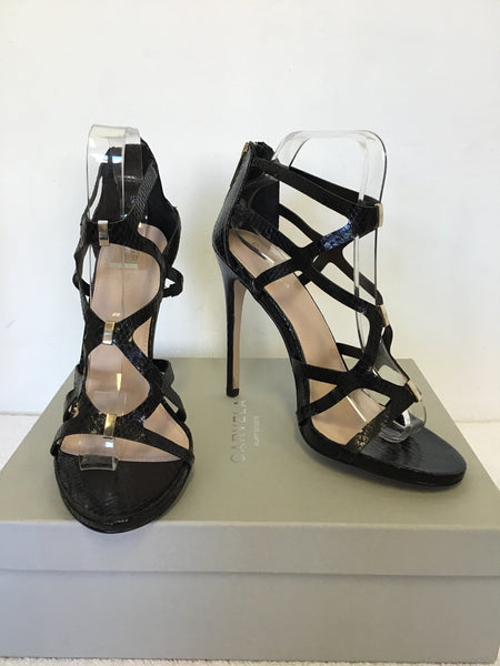 BRAND NEW CARVELA BLACK STRAPPY OCCASION HEELS SIZE 7/40 – Whispers ...