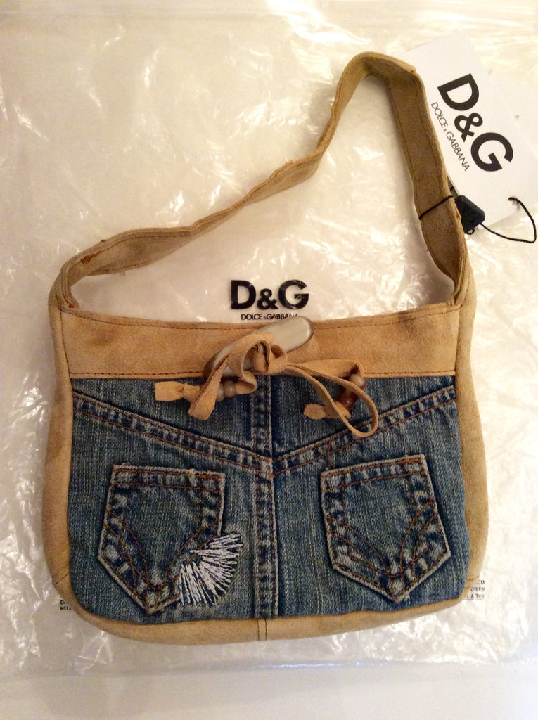 d&g denim bag