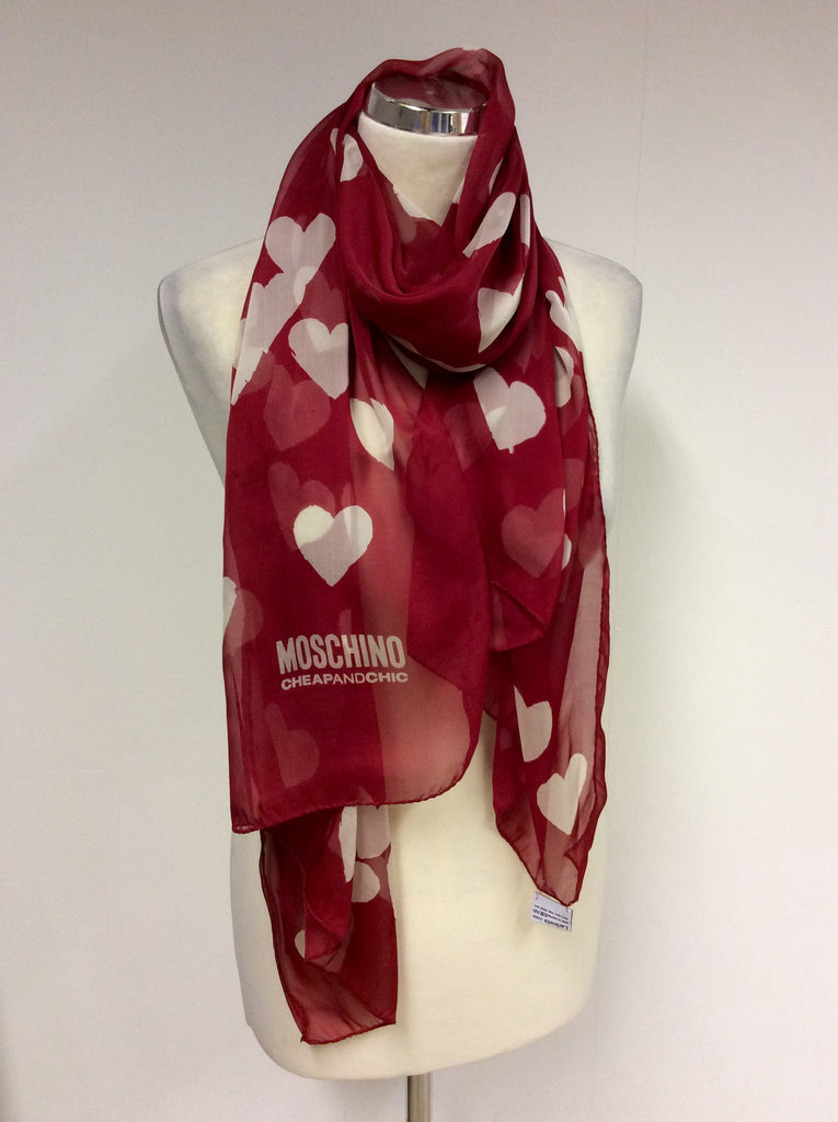 heart scarf