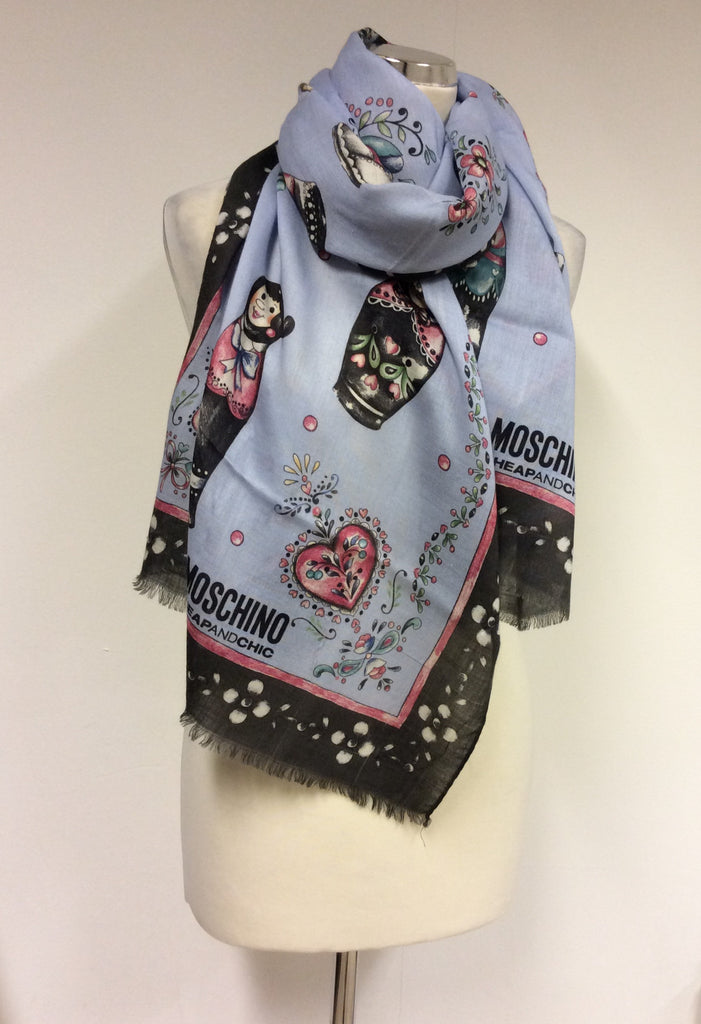 moschino cheap and chic scarf