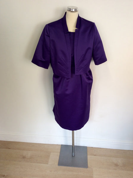 marks and spencer purple dress