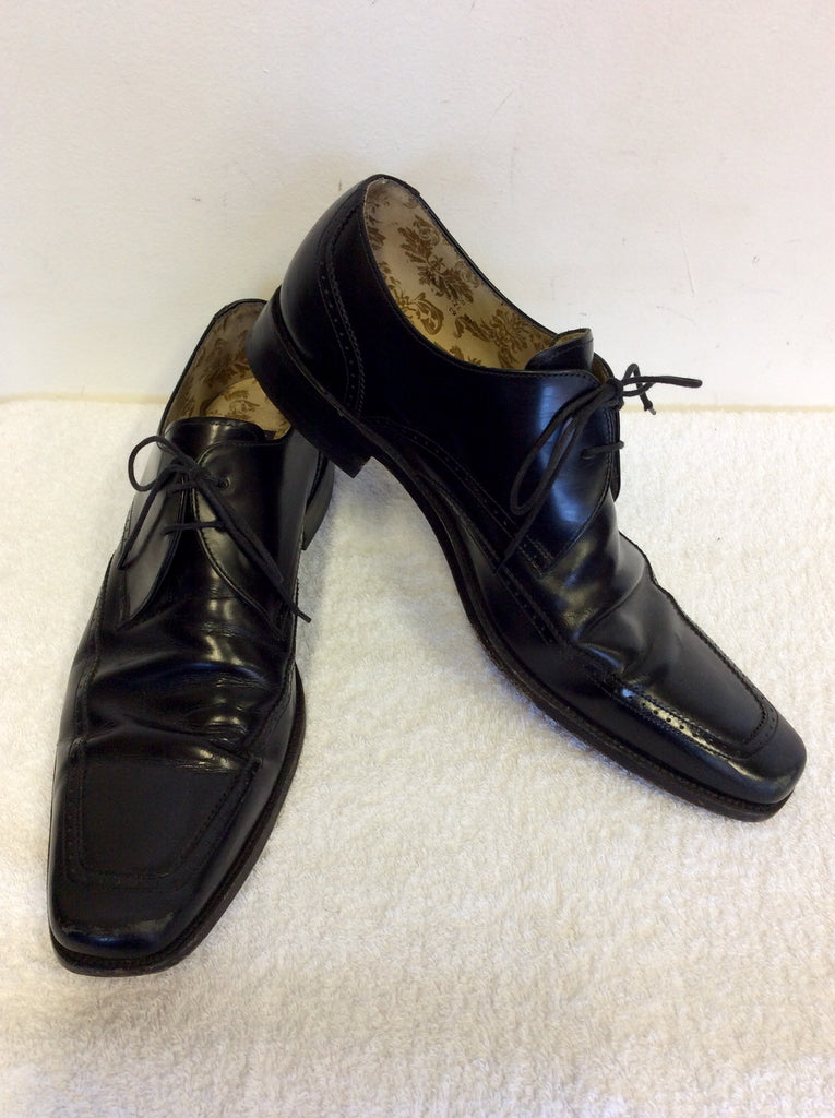 loake black shoes