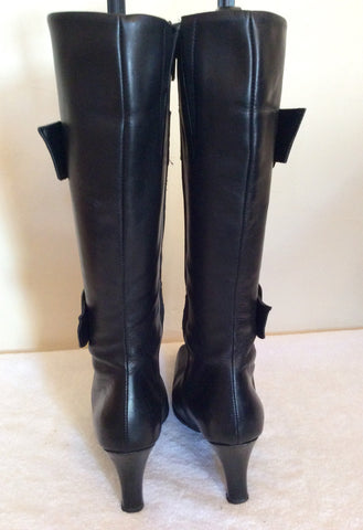 Dune Black Knee High Buckle Trim Boots Size 5/38 – Whispers Dress Agency
