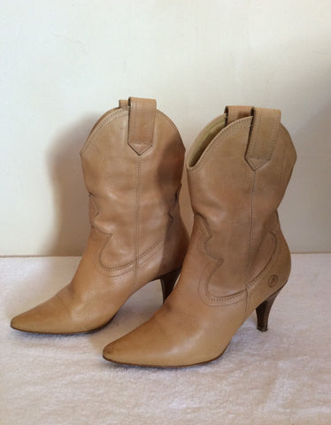 BALLY BLACK & BROWN ALL LEATHER KNEE HIGH BOOTS SIZE 3.5/36 – Whispers ...