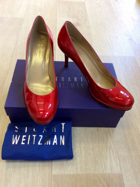 russell and bromley red shoes