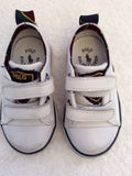Ralph Lauren Polo Infant White Leather Shoes Size 4.5/21 - Whispers Dress Agency - Baby - 2