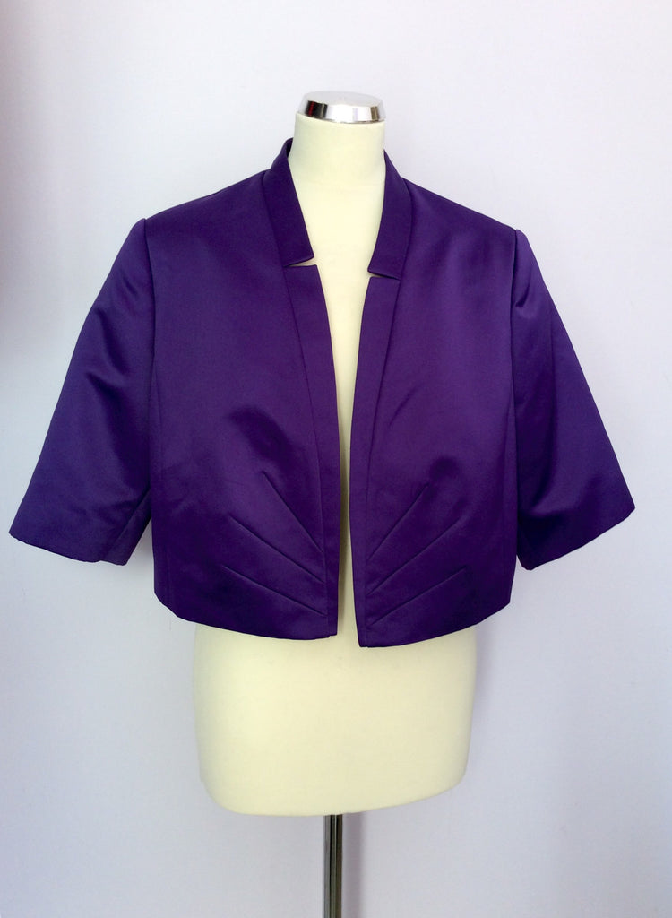 Marks & Spencer Autograph Purple Bolero Jacket Size 22 – Whispers Dress ...
