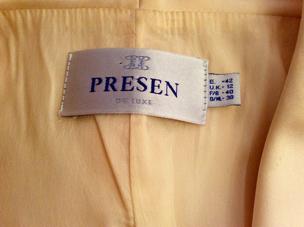 Presen De Luxe Lemon Long Skirt, Top & Jacket Size 12/14 – Whispers ...