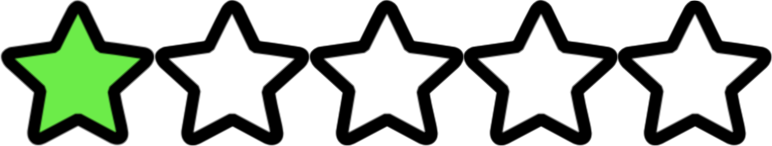 1 Star Rating
