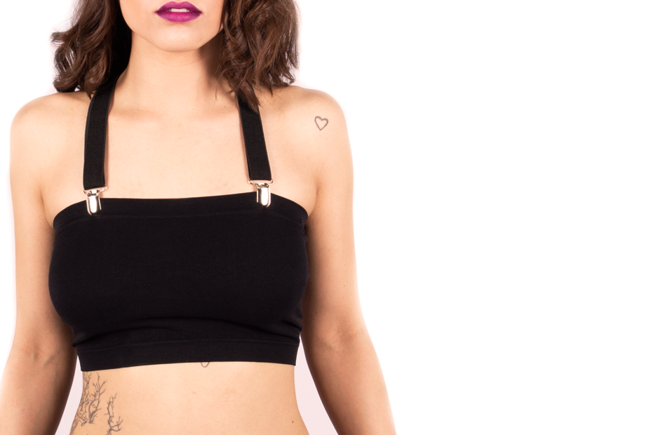 Suspender Crop Top